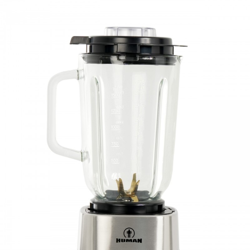 HUMAN HU-3015 Μπλέντερ, 8 ταχύτητες, 1800W